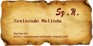 Szelezsán Melinda névjegykártya